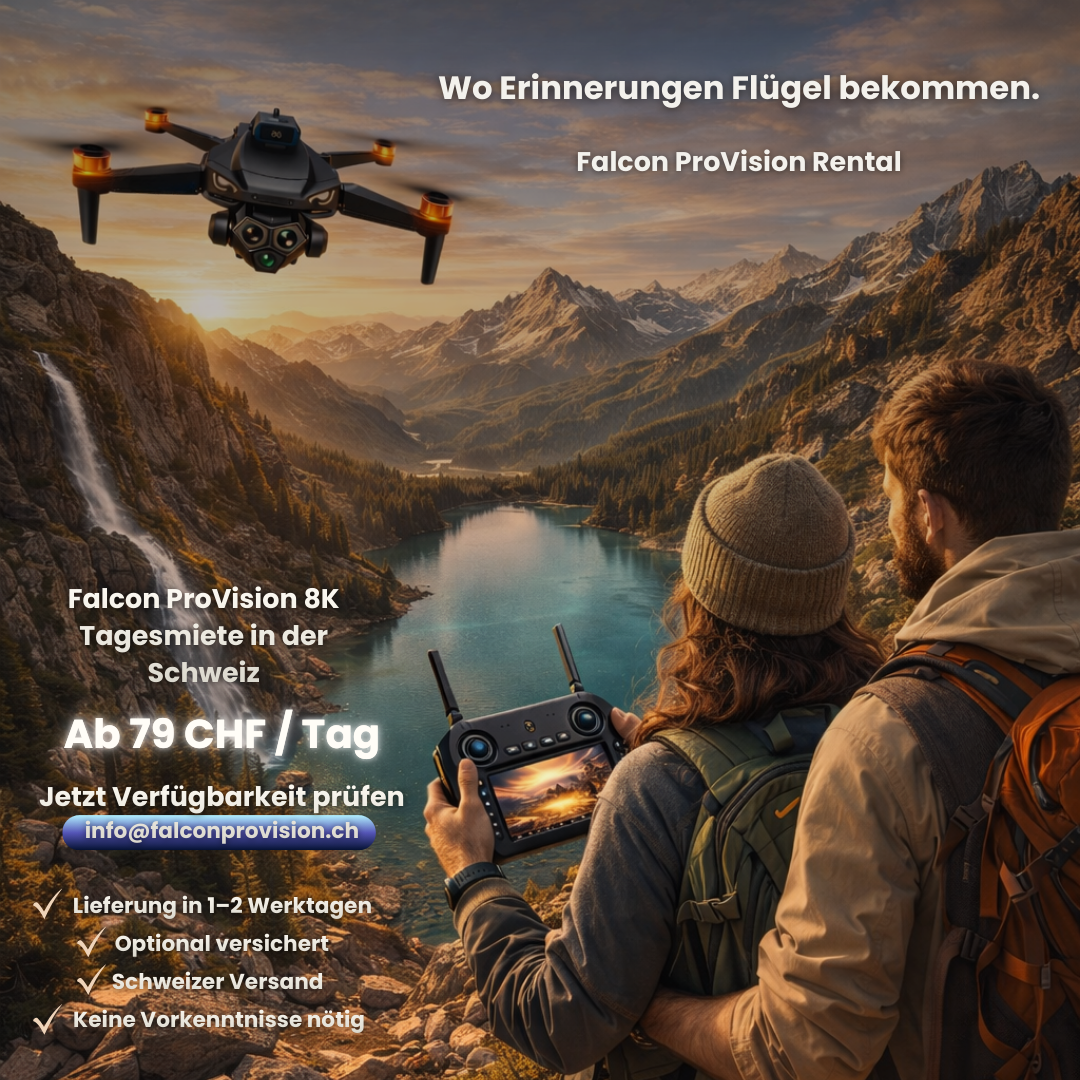 Falcon ProVision Rental - Jetzt bevorzugten Zugang sichern.